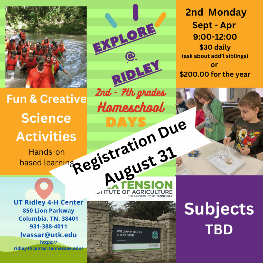 Outdoor Science Homeschool Program